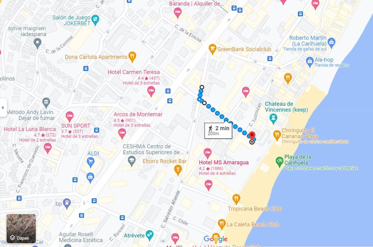 Apartamentos Carihuela Playa, Acogedor, Wifi Y Fibra Optica Torremolinos Buitenkant foto